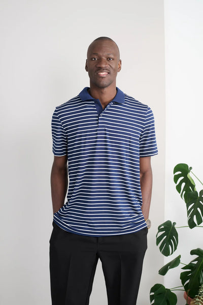 Mens Adaptive Polo With Short Sleeves