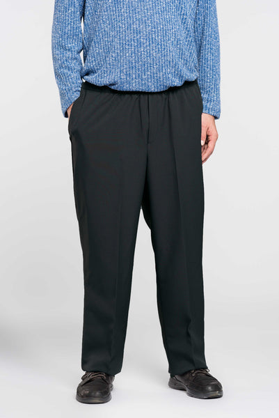 Men's Adaptive Pants, Side Slit Polyester