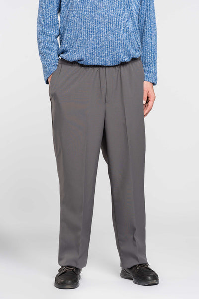 Men's Adaptive Pants, Side Slit Polyester