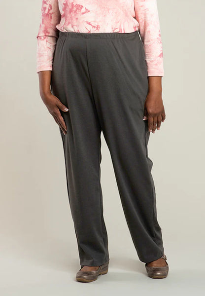 Women's Adaptive Pants, Side Slit Polyester Blend