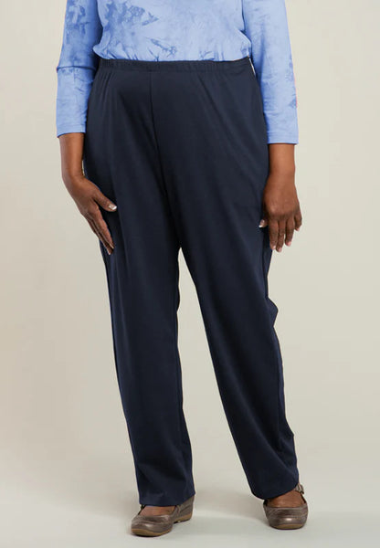 Women's Adaptive Pants, Side Slit Polyester Blend
