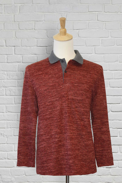Men Adaptive Polo Long Sleeve