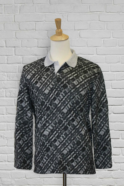 Men Adaptive Polo Long Sleeve