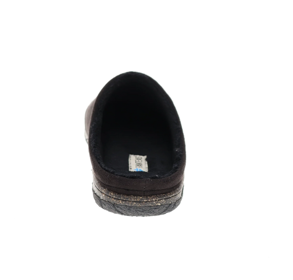 FOAMTREADS George Black Men's Slipper
