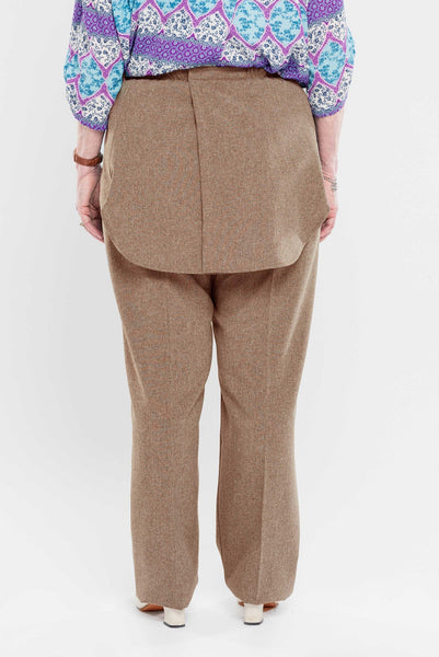 Women's Adaptive Pants, Open Back Polyester