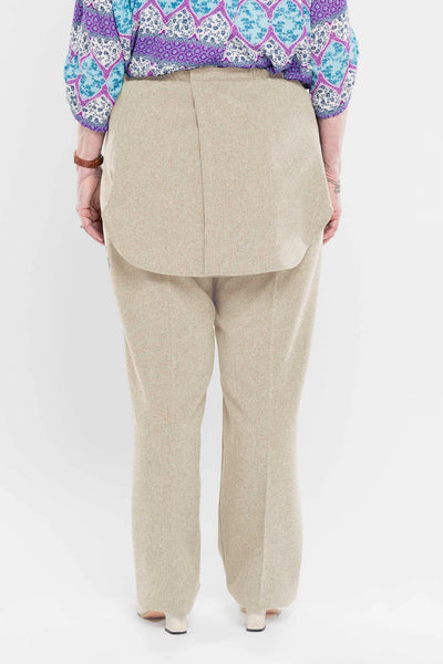 Women's Adaptive Pants, Open Back Polyester
